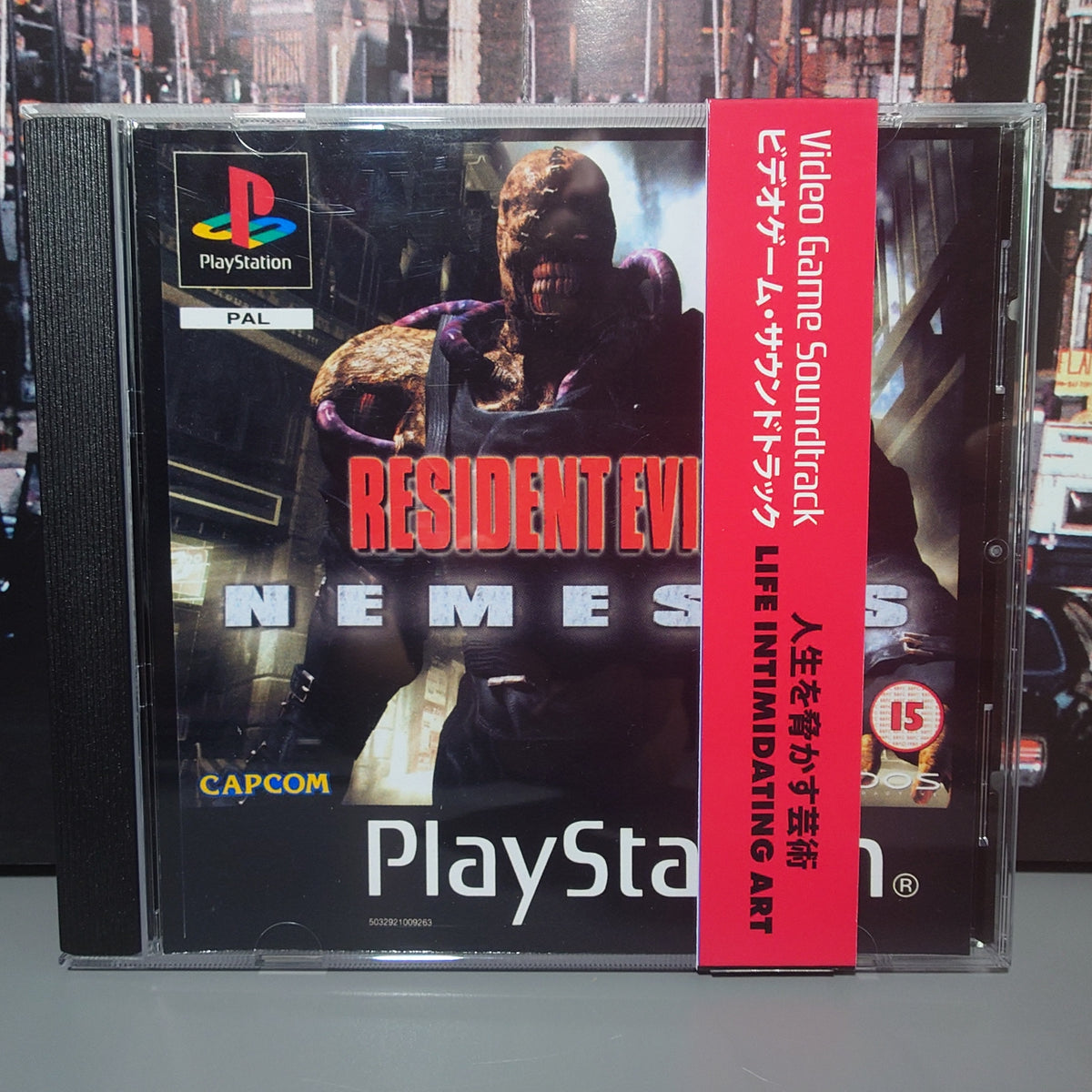 RESIDENT EVIL 3 - Video Game Soundtrack - CD (Retro Gaming Style Jewel Case)