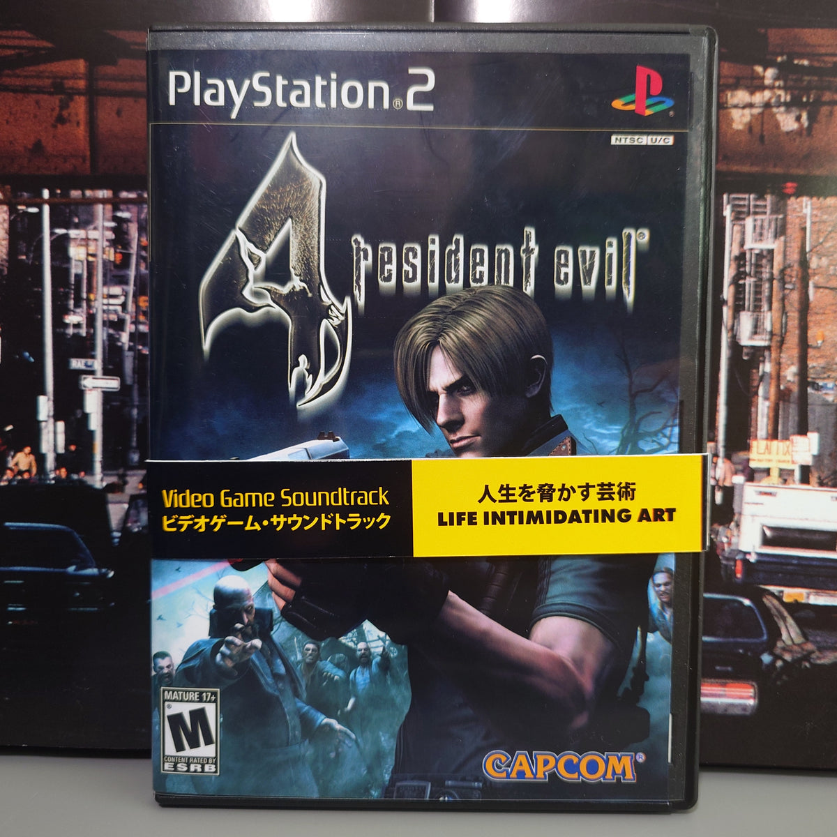 RESIDENT EVIL 4 - Video Game Soundtrack - CD (Retro Gaming Style Long Case)
