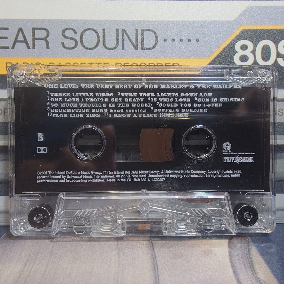 BOB MARLEY: ONE LOVE - THE VERY BESY OF BOB MARLEY AND THE WAILERS (Cassette)