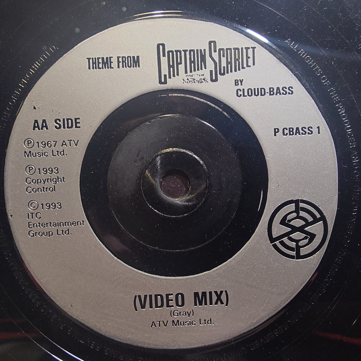 THEME FROM CAPTAIN SCARLETT & THE MYSTERONS - Cloud Bass - (VINYL 7")