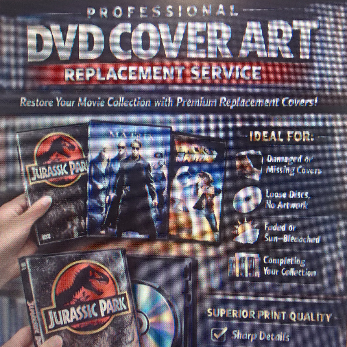 DVD - (Generic) Replacement Cover Art (All)