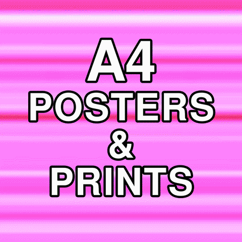 MUSIC (Posters & Prints) - A4