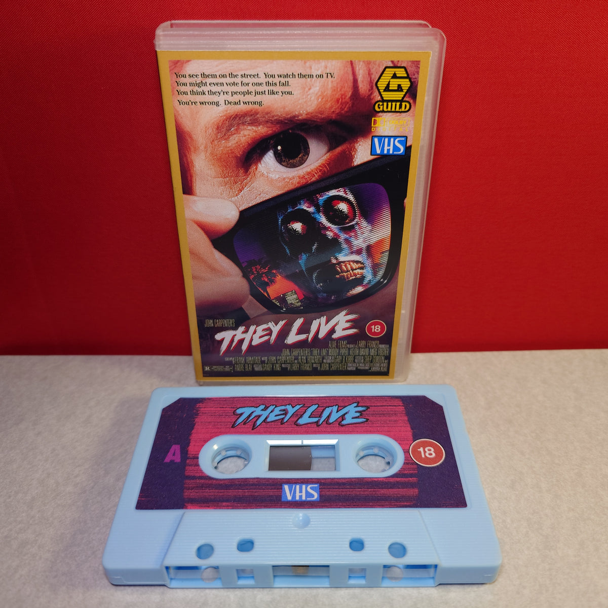 THEY LIVE - Movie Soundtrack - CASSETTE