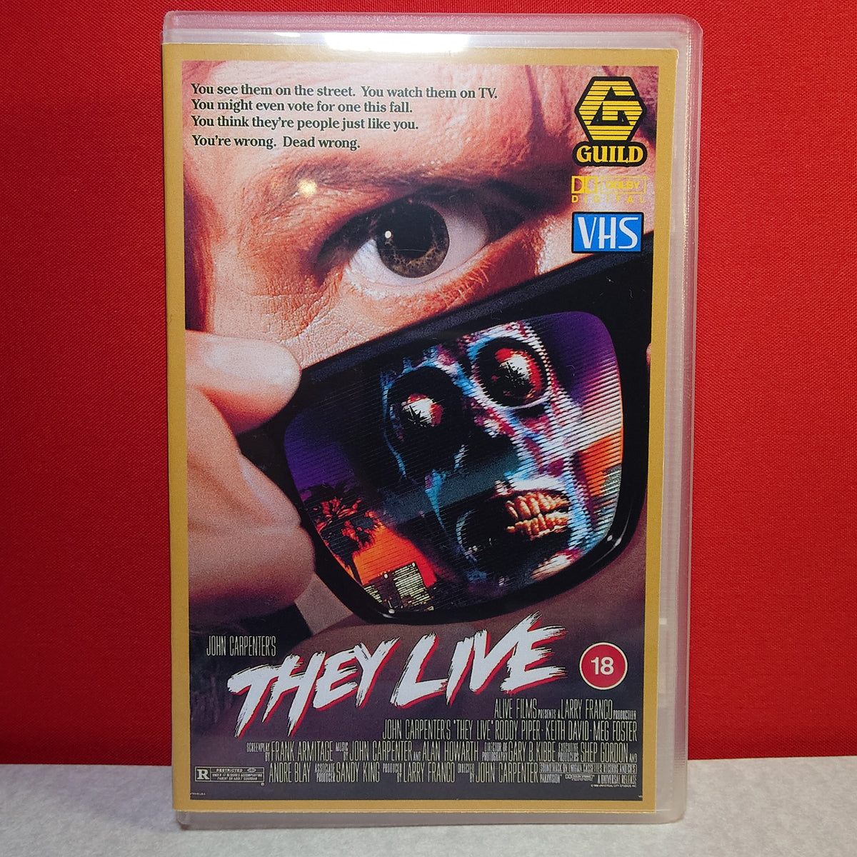 THEY LIVE - Movie Soundtrack - CASSETTE