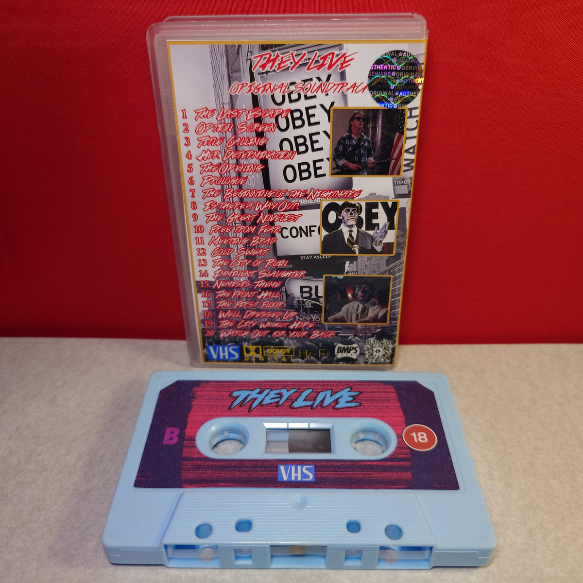THEY LIVE - Movie Soundtrack - CASSETTE