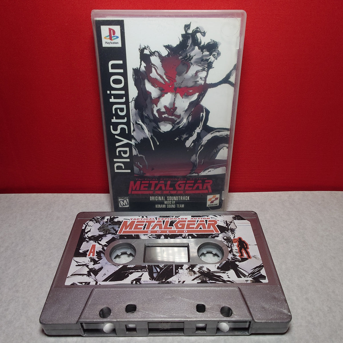METAL GEAR SOLID  - Video Game Soundtrack - CASSETTE