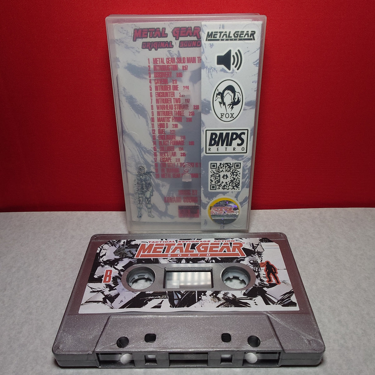 METAL GEAR SOLID  - Video Game Soundtrack - CASSETTE