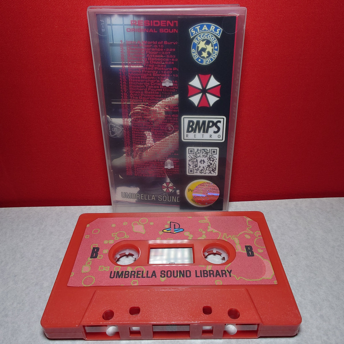 RESIDENT EVIL - Video Game Soundtrack - CASSETTE