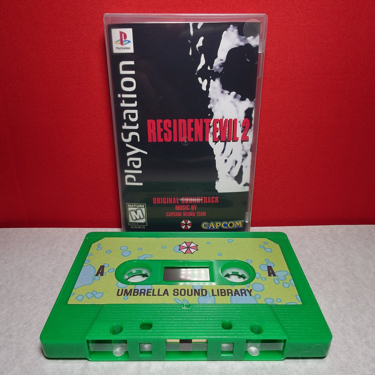 RESIDENT EVIL 2 - Video Game Soundtrack - CASSETTE