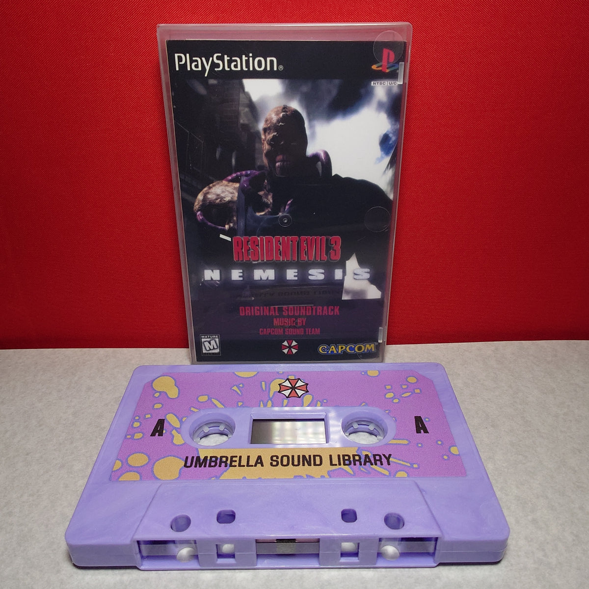 RESIDENT EVIL 3 - Video Game Soundtrack - CASSETTE
