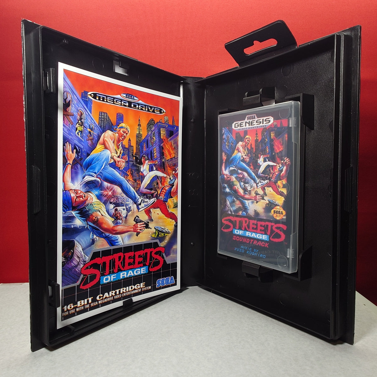 STREETS OF RAGE - Video Game Soundtrack - CASSETTE (Ltd Edition)