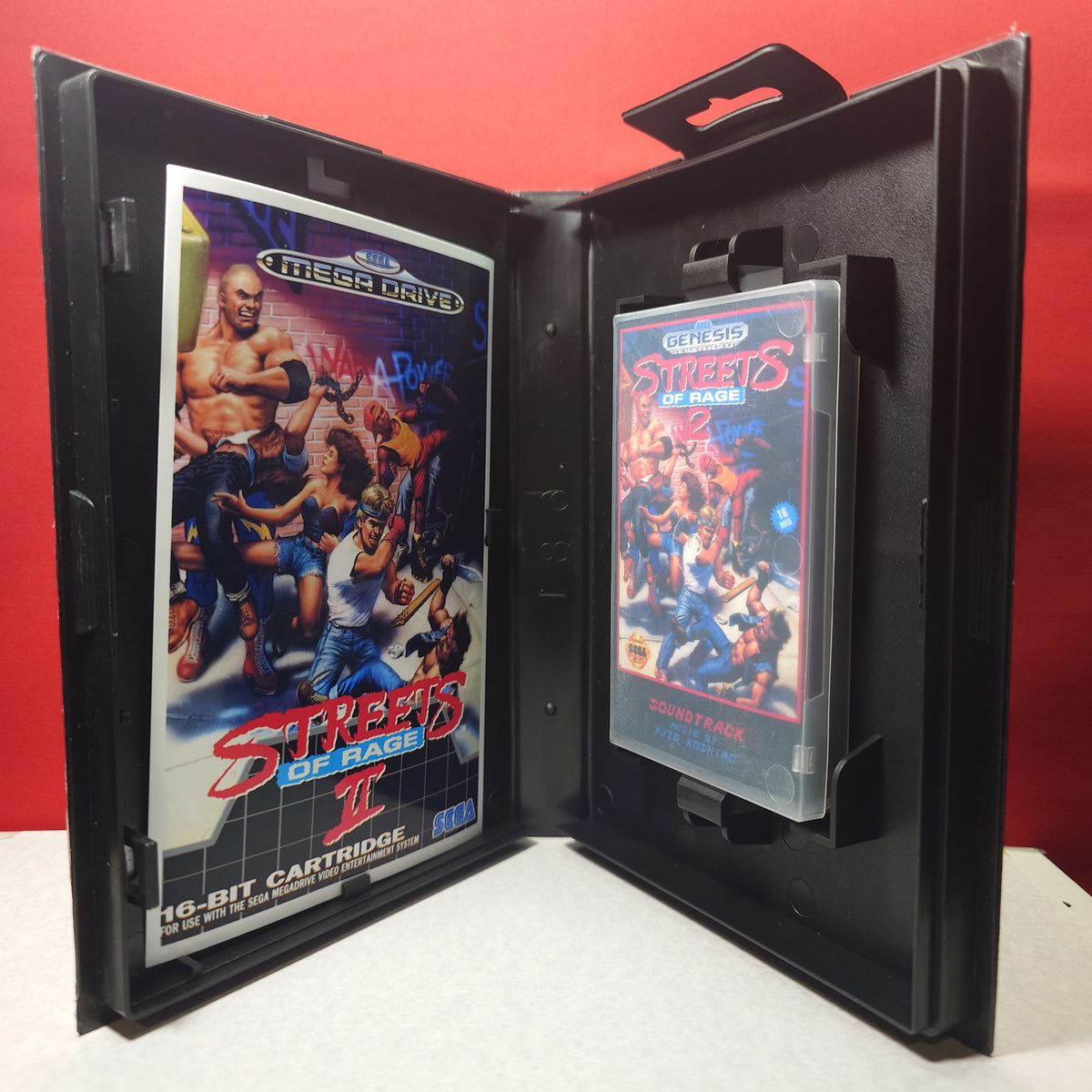 STREETS OF RAGE 2 - Video Game Soundtrack - CASSETTE (Ltd Edition)