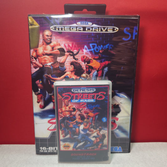STREETS OF RAGE 2 - Video Game Soundtrack - CASSETTE (Ltd Edition)