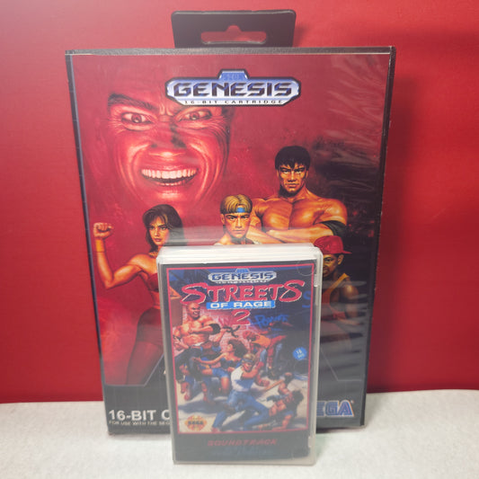 STREETS OF RAGE 2 - Video Game Soundtrack - CASSETTE (Ltd Edition Variant)