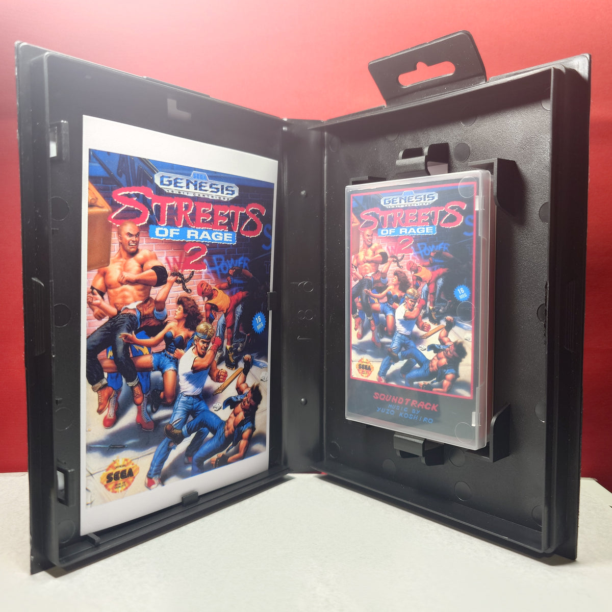 STREETS OF RAGE 2 - Video Game Soundtrack - CASSETTE (Ltd Edition Variant)