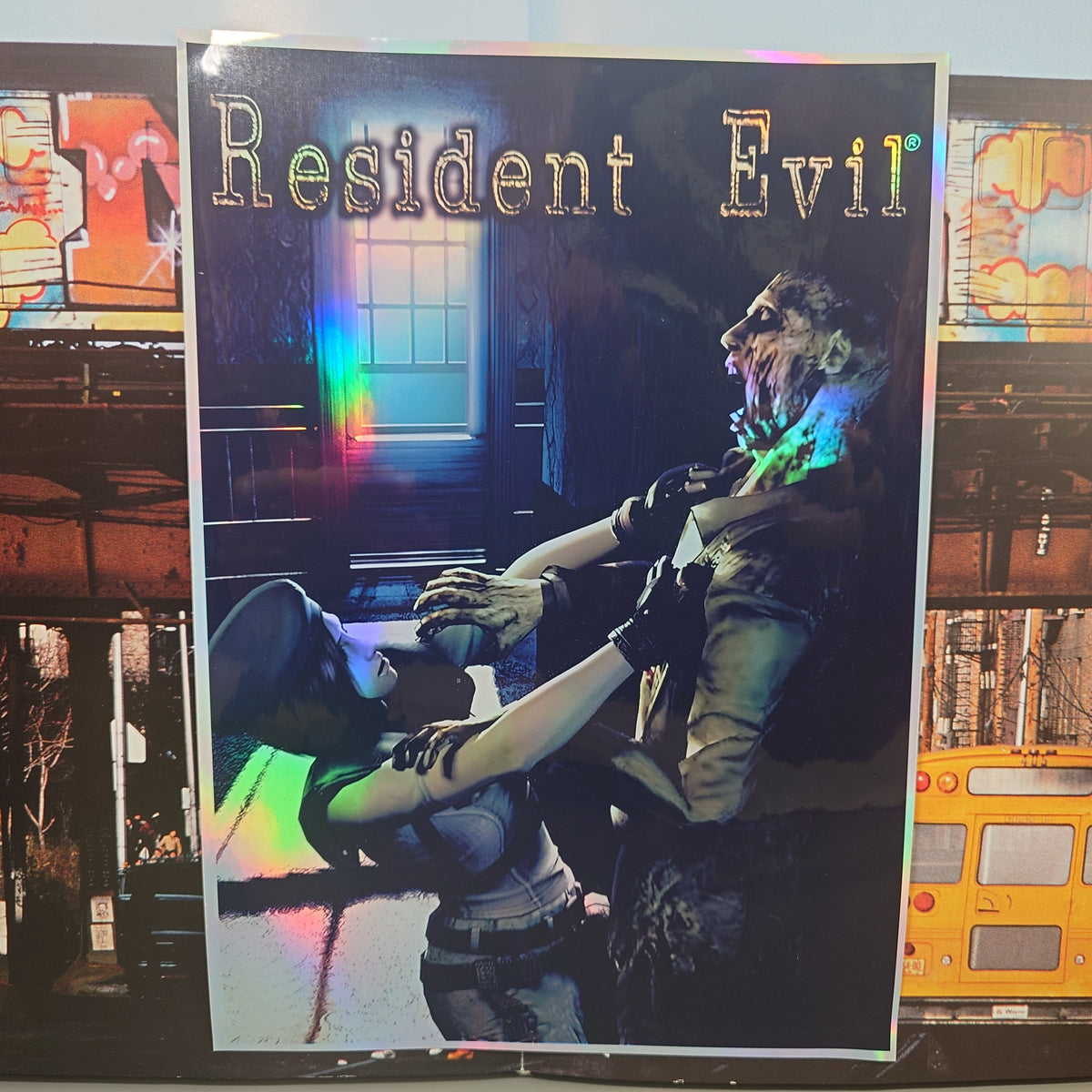 RESIDENT EVIL - Holographic - A4 - Posters & Prints