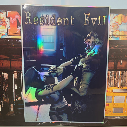 RESIDENT EVIL - Holographic - A4 - Posters & Prints