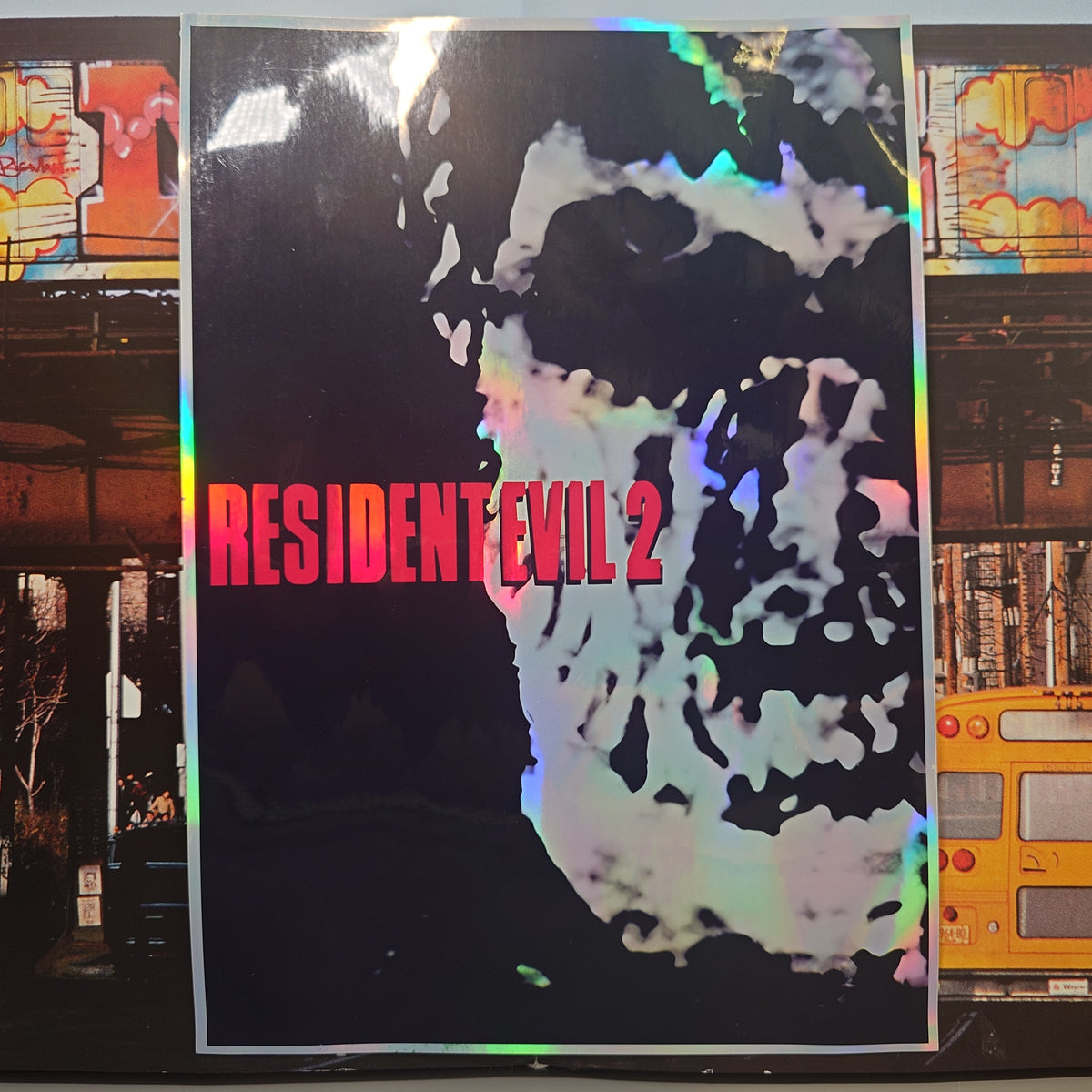 RESIDENT EVIL 2 - Holographic - A4 - Posters & Prints