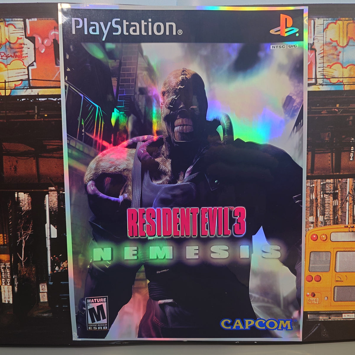 RESIDENT EVIL 3: Nemesis - Holographic - A4 - Posters & Prints