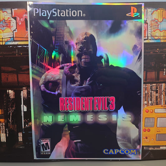 RESIDENT EVIL 3: Nemesis - Holographic - A4 - Posters & Prints