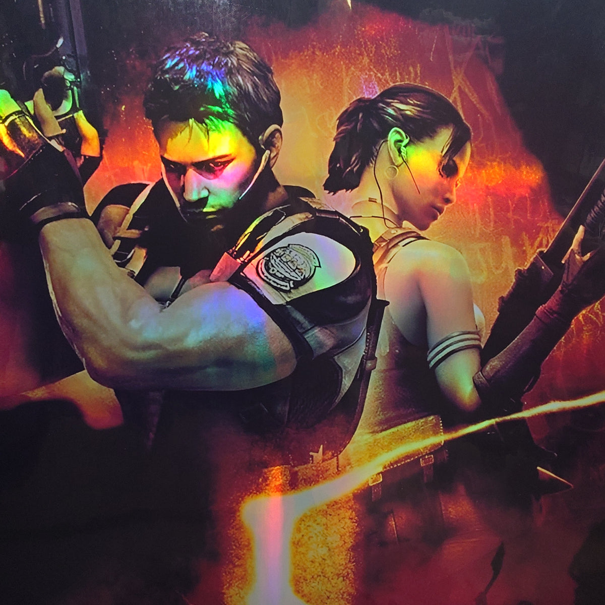 RESIDENT EVIL 5 - Holographic - A4 - Posters & Prints