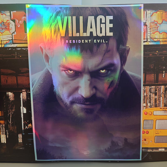 RESIDENT EVIL: Village - Holographic - A4 - Posters & Prints