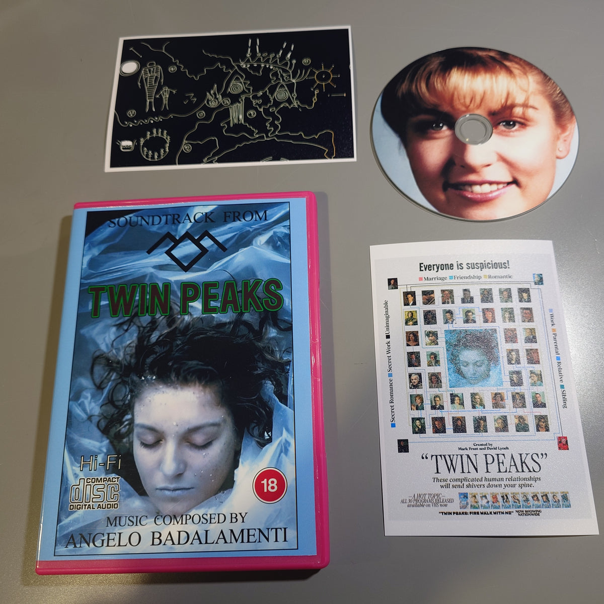 TWIN PEAKS - TV Soundtrack - CD (Black Case)
