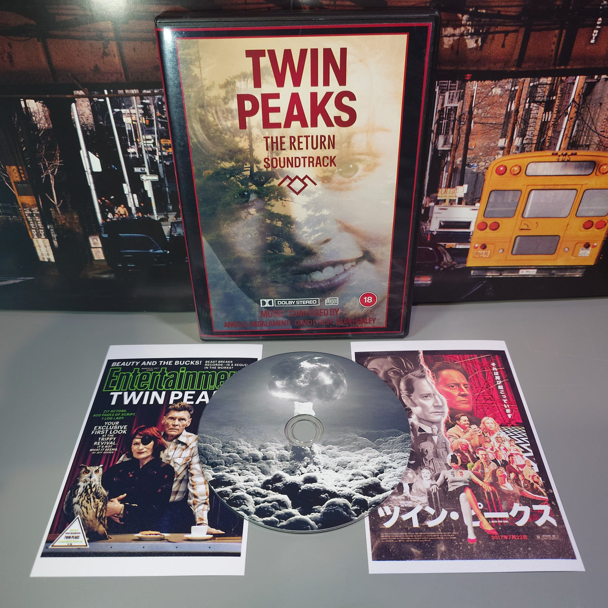 TWIN PEAKS - The Return - TV Soundtrack - CD (Black Case)