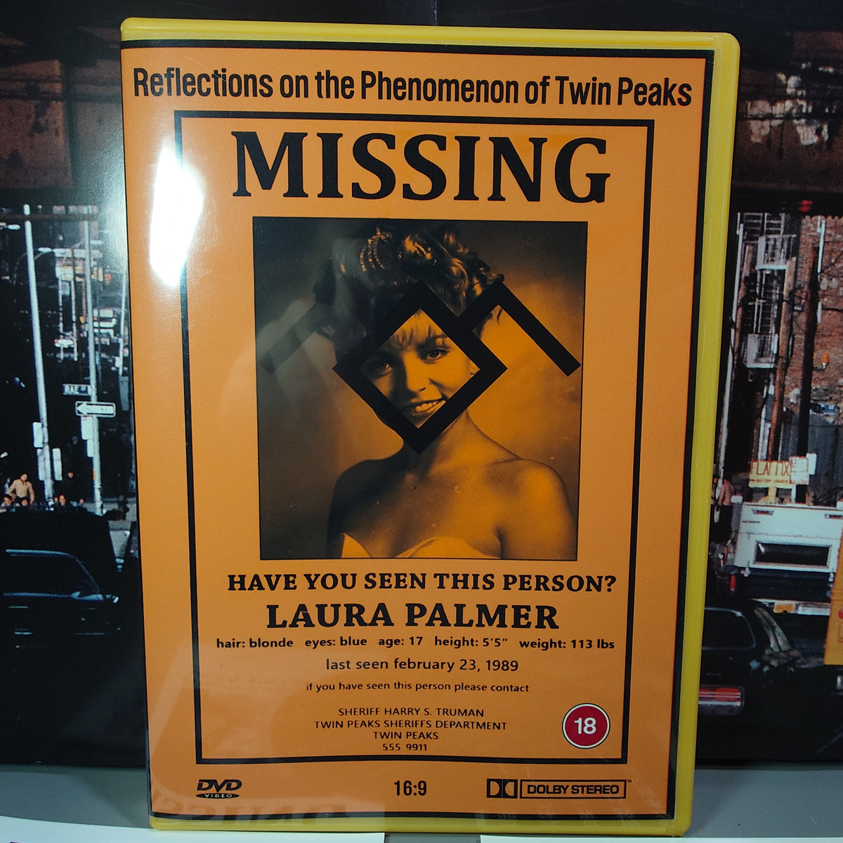 TWIN PEAKS - Reflections on the Phenomenon of... Documentary - DVD (Yellow Case)