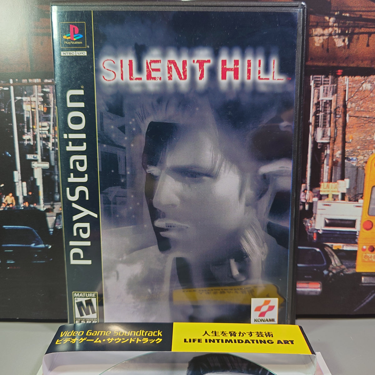 SILENT HILL - Video Game Soundtrack - CD (Retro Gaming Style Long Case)