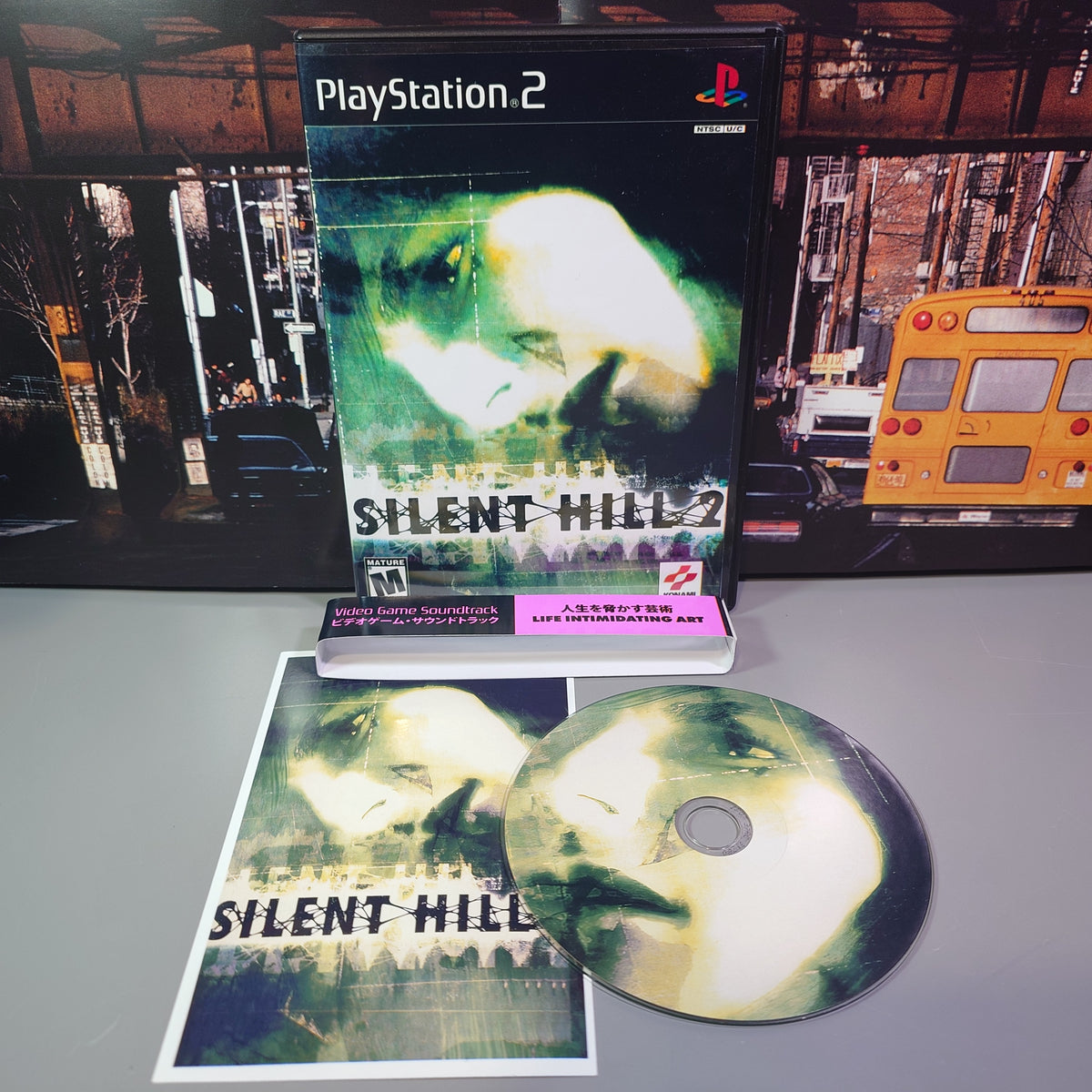 SILENT HILL 2 - Video Game Soundtrack - CD (Retro Gaming Style Long Case)