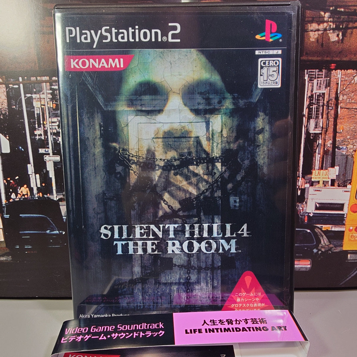 SILENT HILL 4 - Video Game Soundtrack - CD (Retro Gaming Style Long Case)