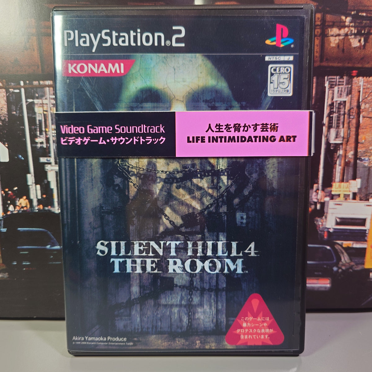 SILENT HILL 4 - Video Game Soundtrack - CD (Retro Gaming Style Long Case)