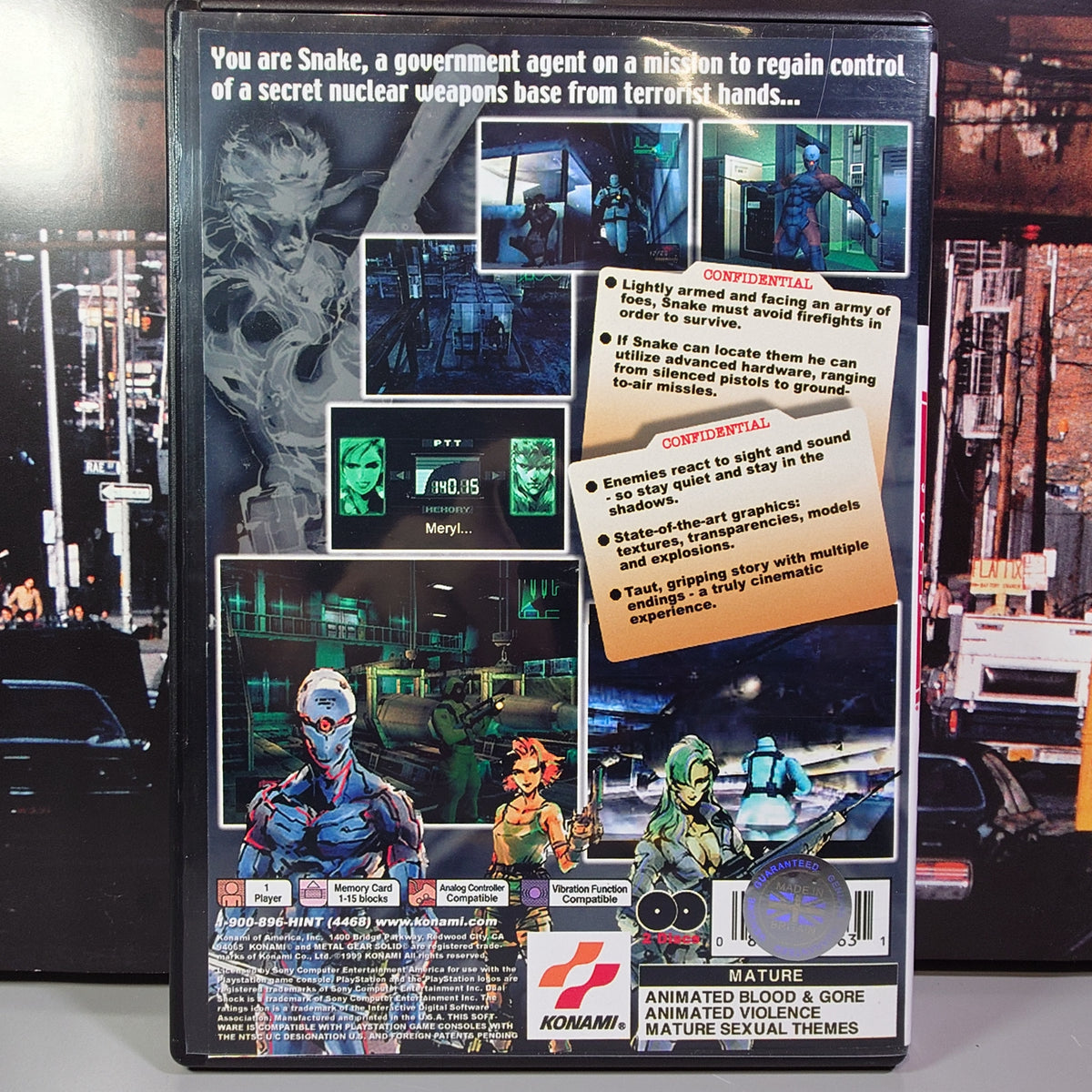 METAL GEAR SOLID - Video Game Soundtrack - CD