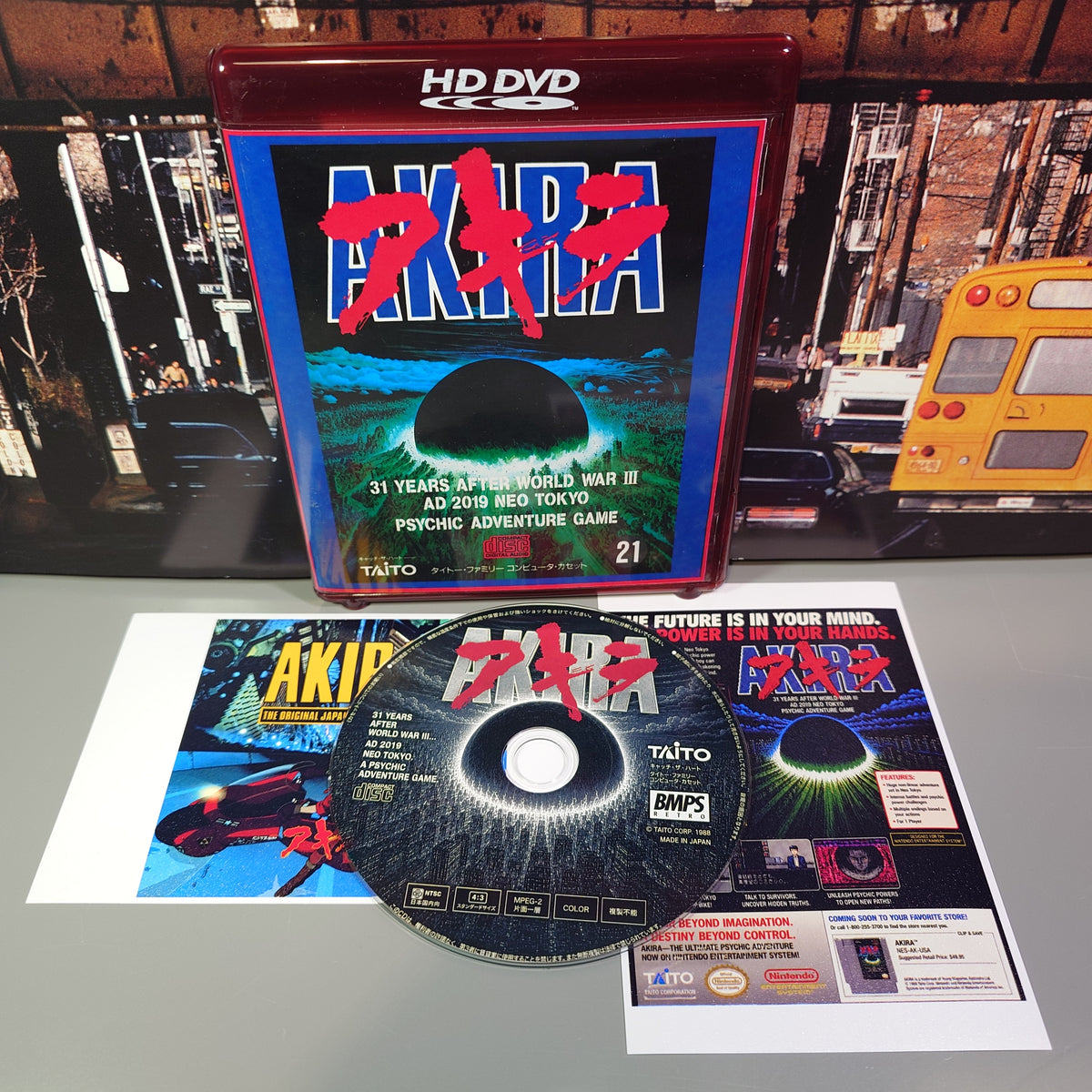 AKIRA - Symphonic Suite Soundtrack - CD (Retro Gaming Style Short Case)