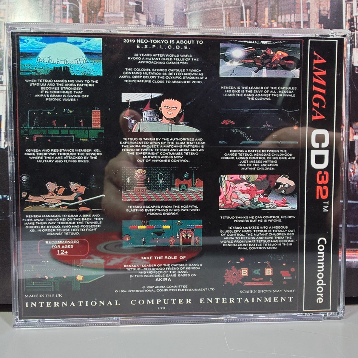 AKIRA - Symphonic Suite Soundtrack - CD (Retro Gaming Amiga CD32 Style Jewel Case)