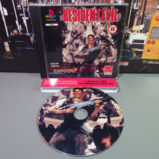 RESIDENT EVIL - Video Game Soundtrack - CD (Retro Gaming Style Jewel Case)