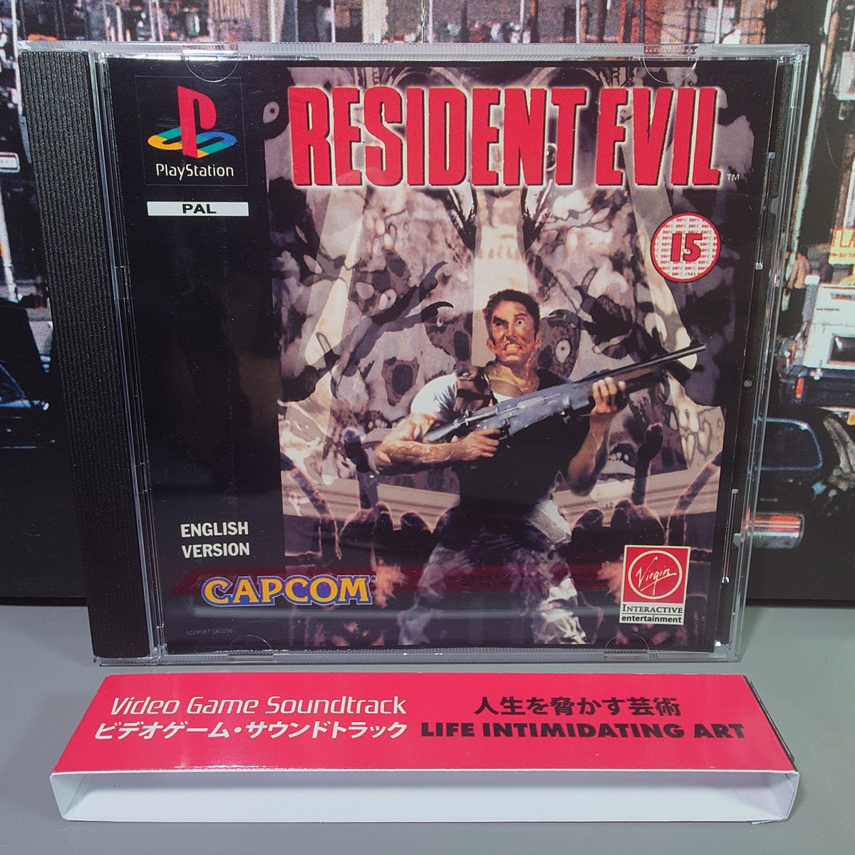 RESIDENT EVIL - Video Game Soundtrack - CD (Retro Gaming Style Jewel Case)