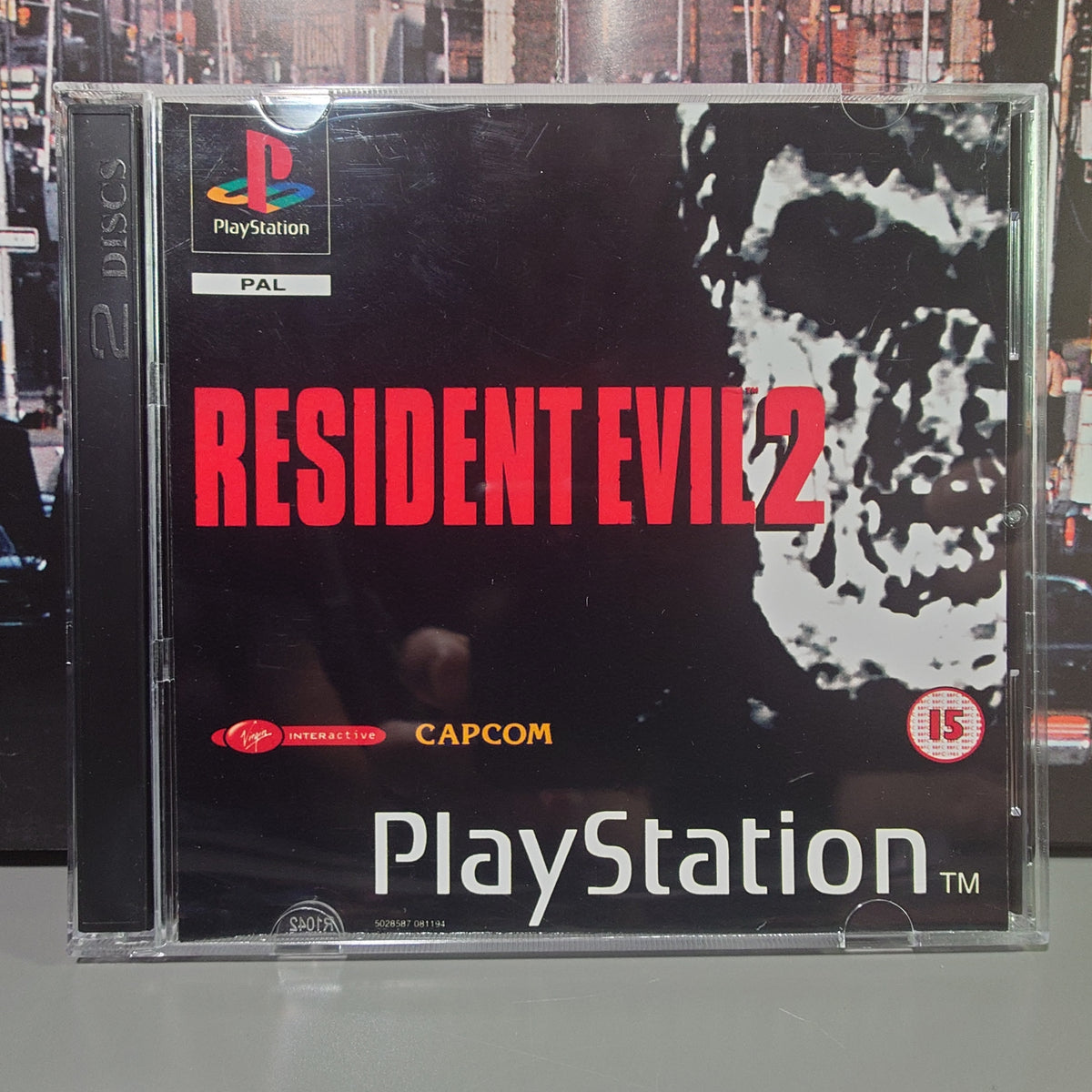 RESIDENT EVIL 2 - Video Game Soundtrack - CD (Retro Gaming Style Jewel Case)