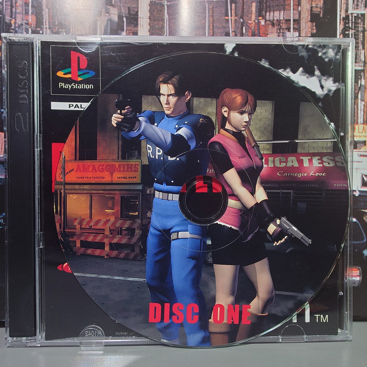 RESIDENT EVIL 2 - Video Game Soundtrack - CD (Retro Gaming Style Jewel Case)
