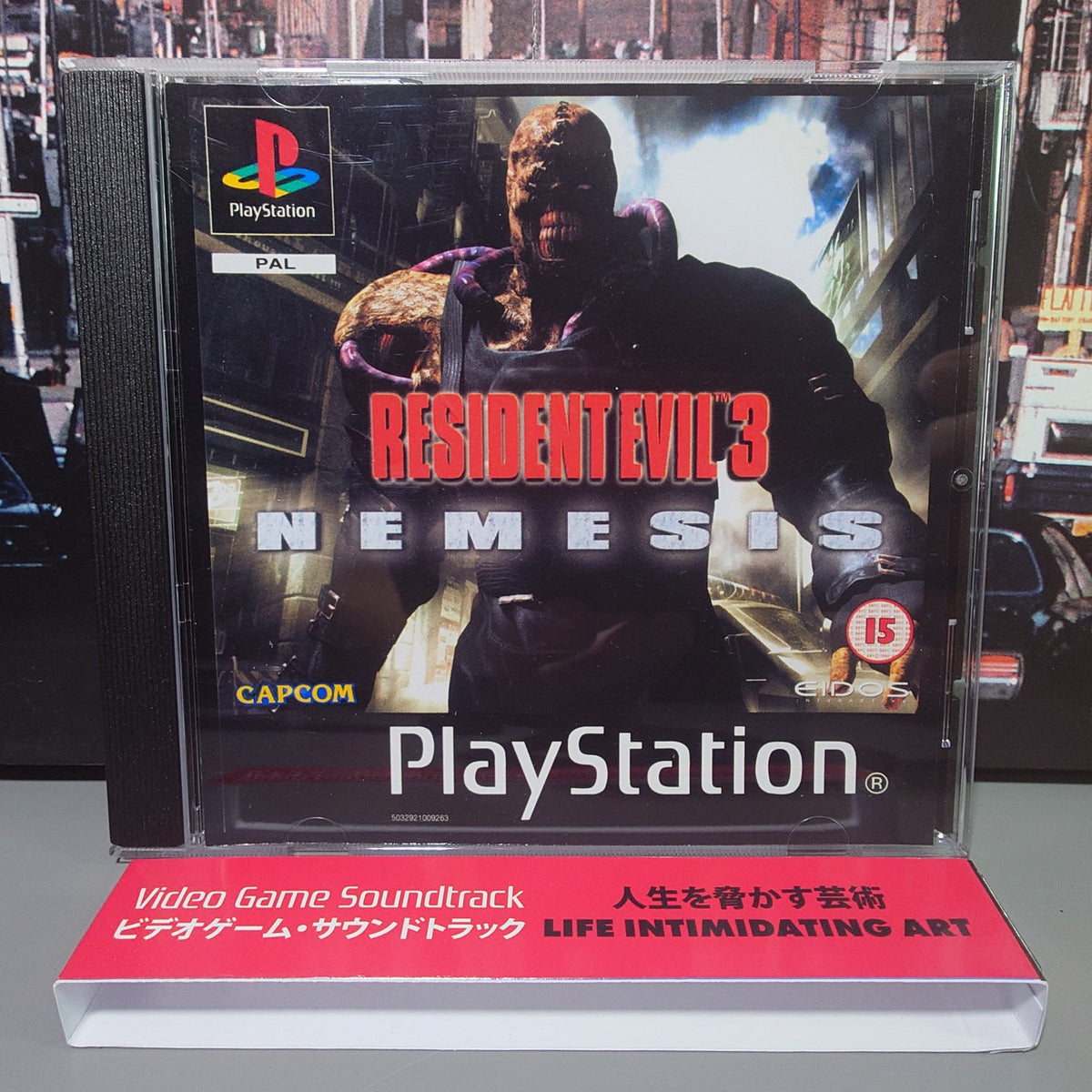 RESIDENT EVIL 3 - Video Game Soundtrack - CD (Retro Gaming Style Jewel Case)