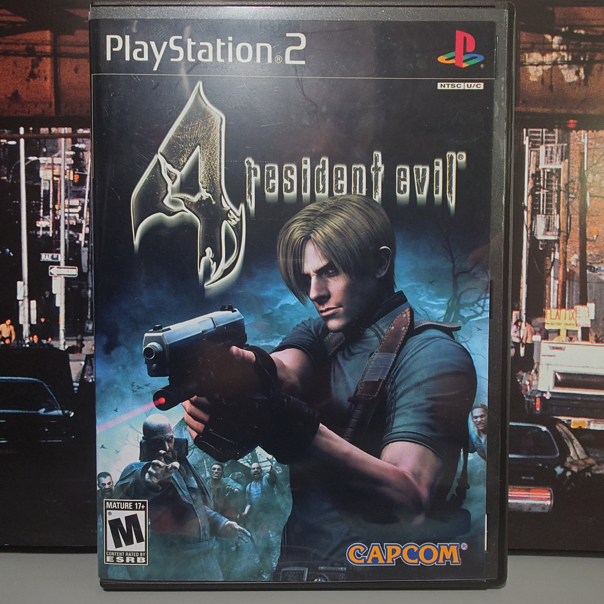 RESIDENT EVIL 4 - Video Game Soundtrack - CD (Retro Gaming Style Long Case)