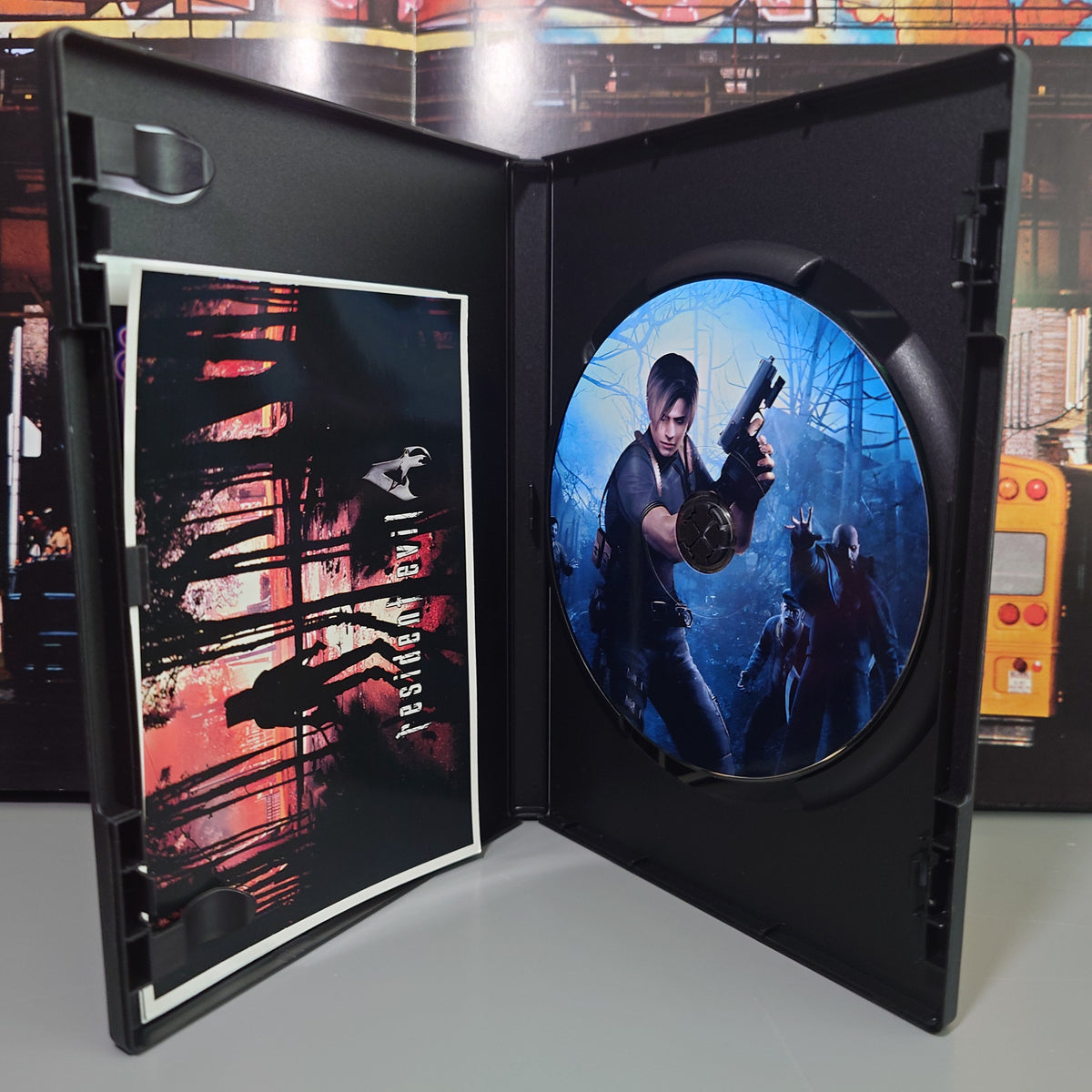 RESIDENT EVIL 4 - Video Game Soundtrack - CD (Retro Gaming Style Long Case)