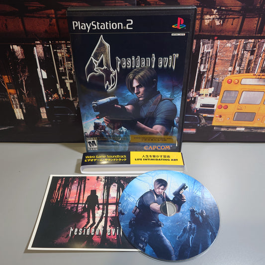 RESIDENT EVIL 4 - Video Game Soundtrack - CD (Retro Gaming Style Long Case)