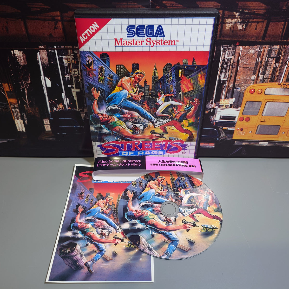 STREETS OF RAGE - Video Game Soundtrack - CD (Retro Gaming Style Case)