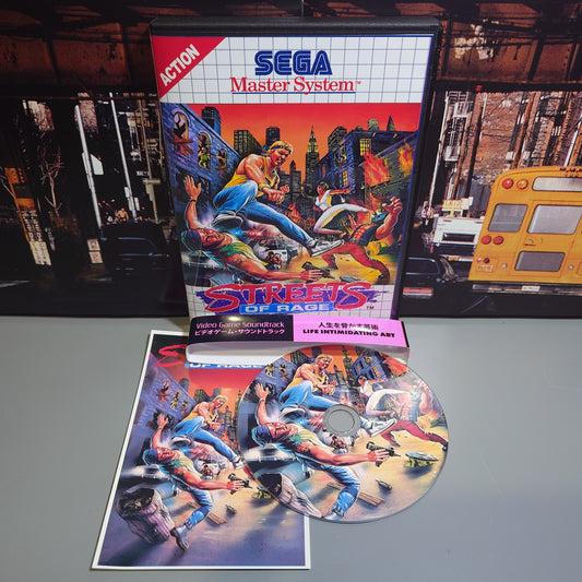 STREETS OF RAGE - Video Game Soundtrack - CD (Retro Gaming Style Case)