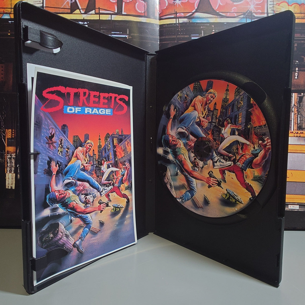 STREETS OF RAGE - Video Game Soundtrack - CD (Retro Gaming Style Case)