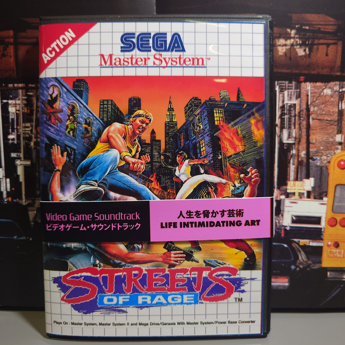 STREETS OF RAGE - Video Game Soundtrack - CD (Retro Gaming Style Case)