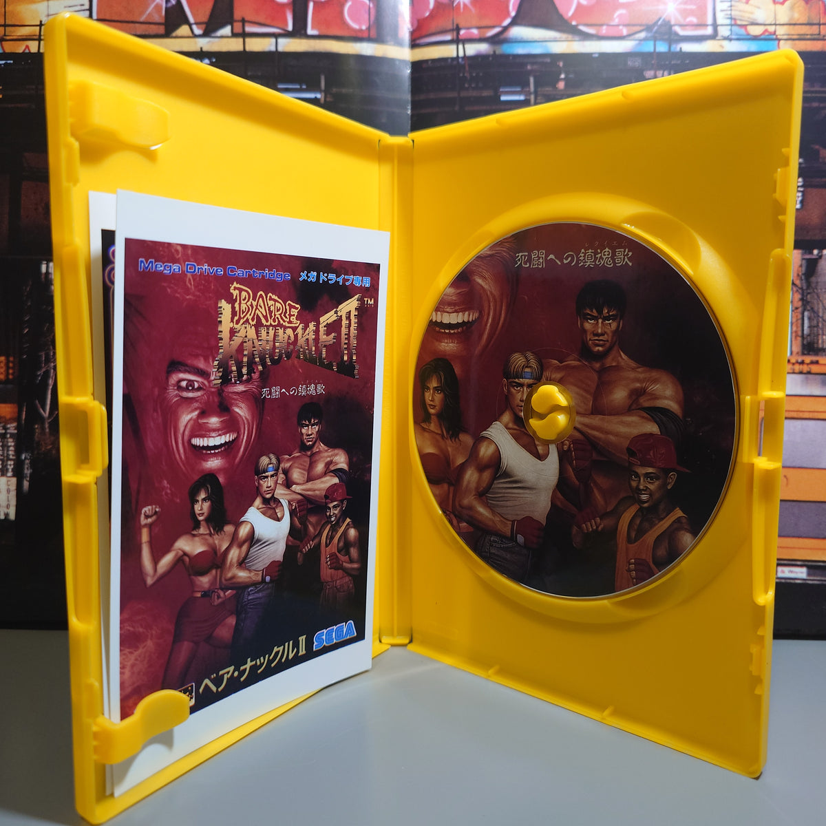 STREETS OF RAGE 2 - Video Game Soundtrack - CD (Retro Gaming Style Japan Case)