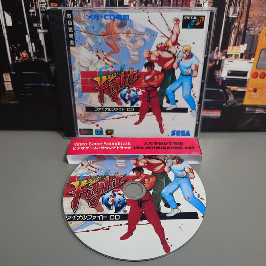 FINAL FIGHT - Video Game Soundtrack - CD (Retro Gaming Style Japan Black Jewel Case)